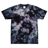 [X]ACIOUS Embroidered Oversized Tie-Dye T-shirt
